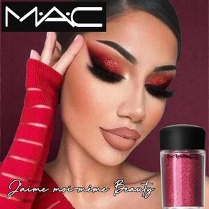 MAC Ruby (Red) Glitter Brilliants - Eyeshadow, Lip Or Face Holographic Glitter